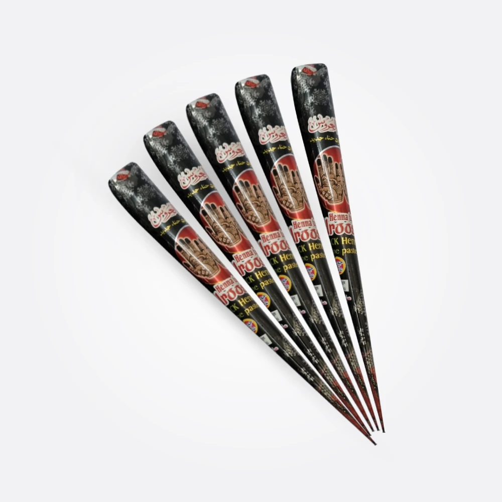Henna Tul Uroos Black Cone Mehndi